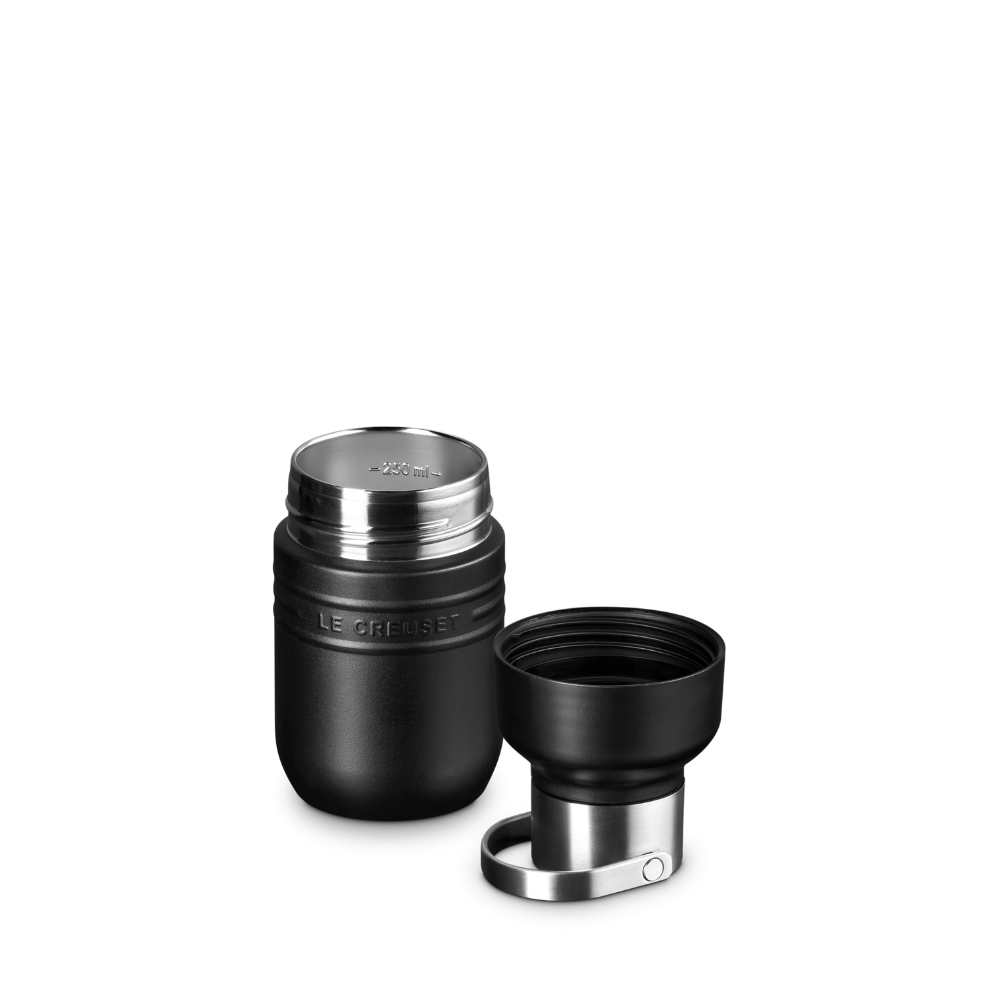 Le Creuset On The Go Bottle 250ml Black (4)