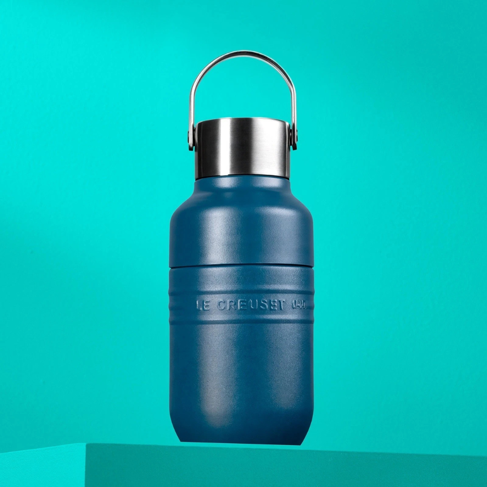 Le Creuset On The Go Bottle 250ml Deep Teal (1)