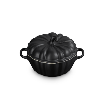 Le Creuset Pumpkin Cocotte Matte Black (2)