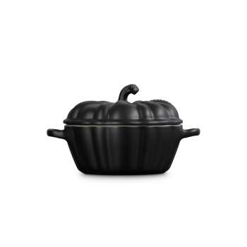 Le Creuset Pumpkin Cocotte Matte Black (3)