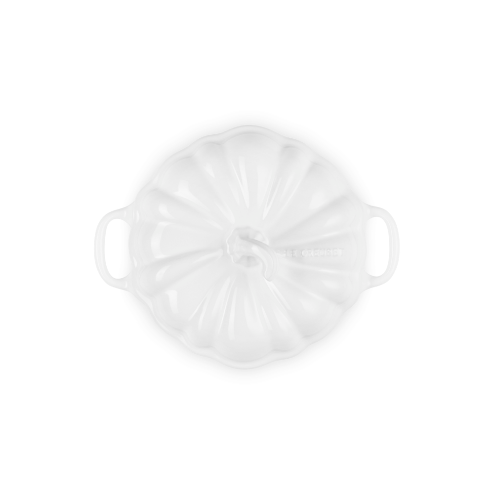 Le Creuset Pumpkin Cocotte White (4)