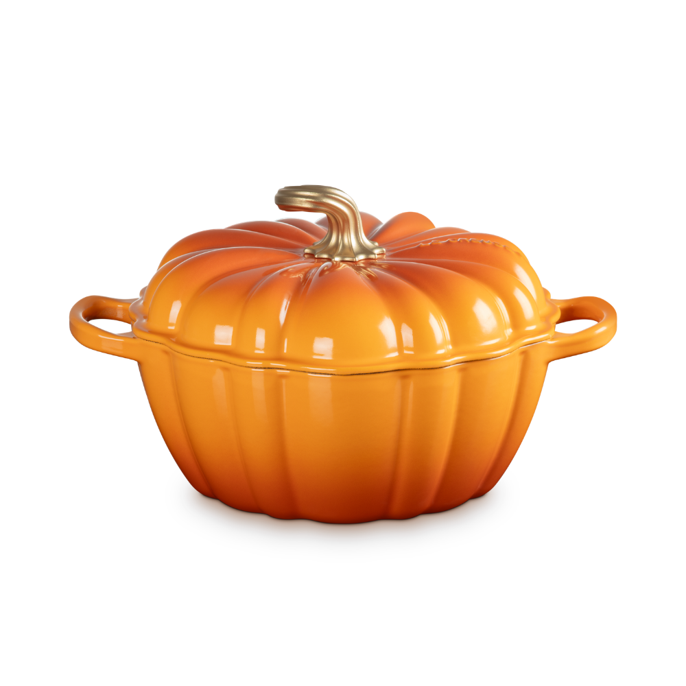 Le Creuset Round Pumpkin Casserole 24cm Marronnier (1)
