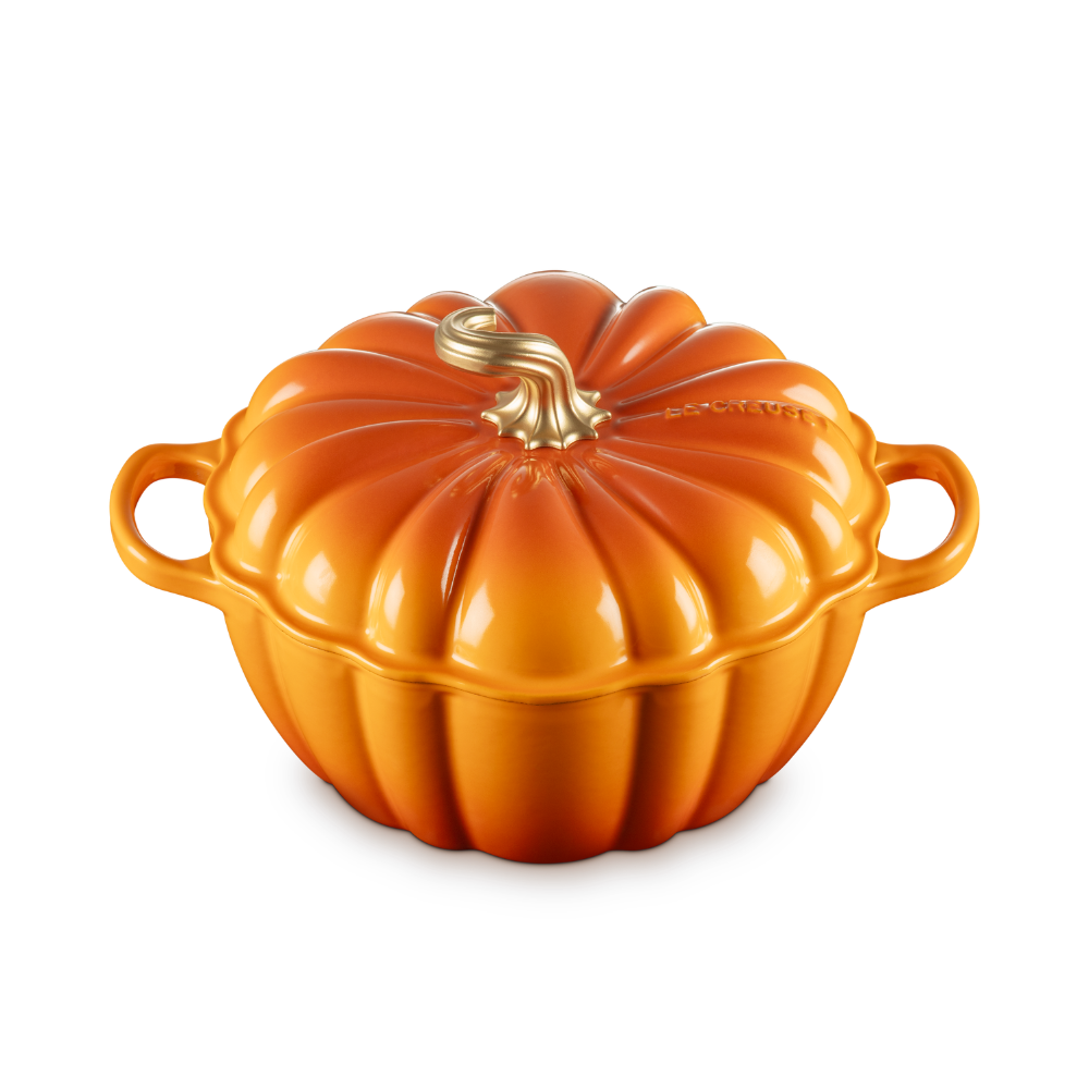 Le Creuset Round Pumpkin Casserole 24cm Marronnier (2)