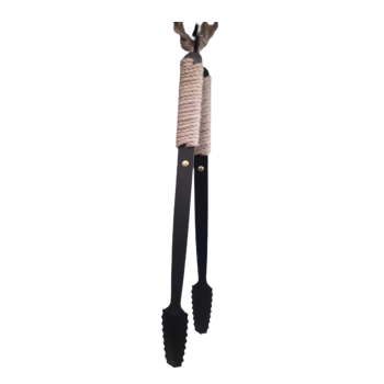 Netherton Foundry Black Iron BBQ Tongs 46cm