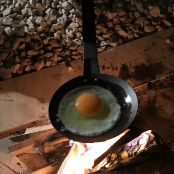 Netherton Foundry Black Iron Egg Spoon (4)