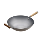 Pyrolux Carbon Steel Wok with Helper Handle 36cm