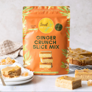Secret Kiwi Kitchen Ginger Crunch Slice Mix 540g