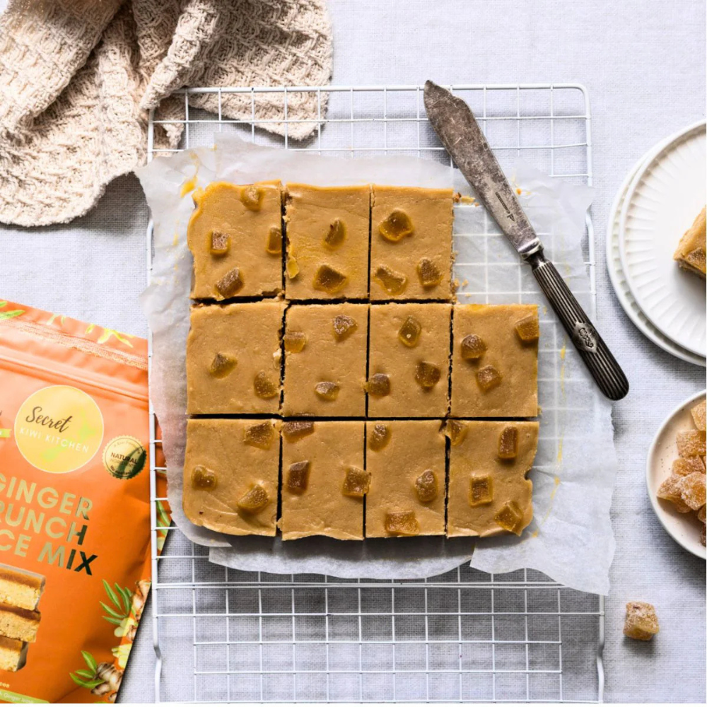 Secret Kiwi Kitchen Ginger Crunch Slice Mix 540g (4)