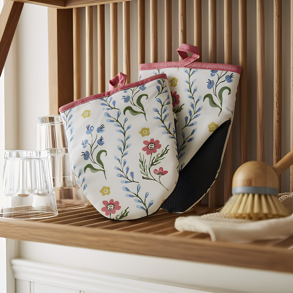 Ulster Weavers Boho Floral Cotton Microwave Mitts (2)