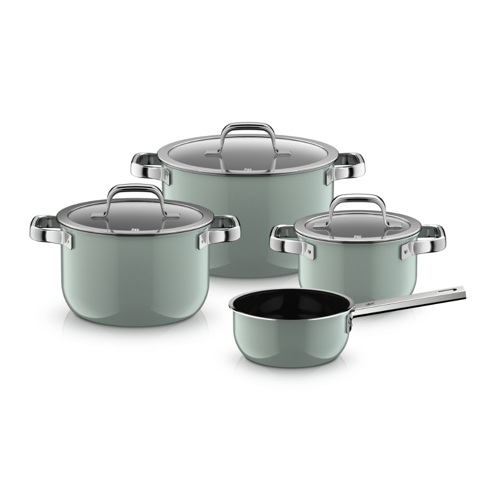 WMF Mineral Pro 4 Piece Cookware Set Eucalyptus Haze (1)