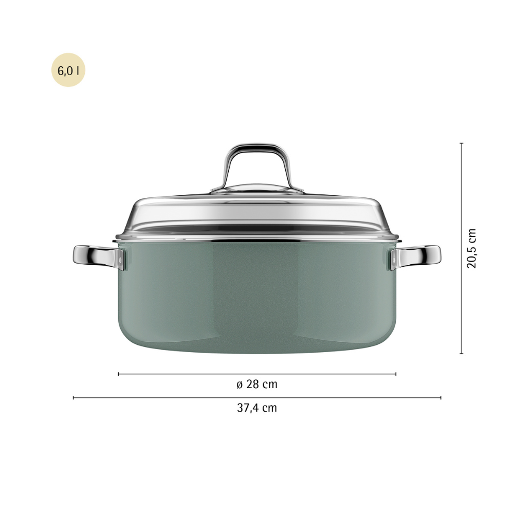 WMF Mineral Pro Round Roaster Eucalyptus Haze 28cm (3)