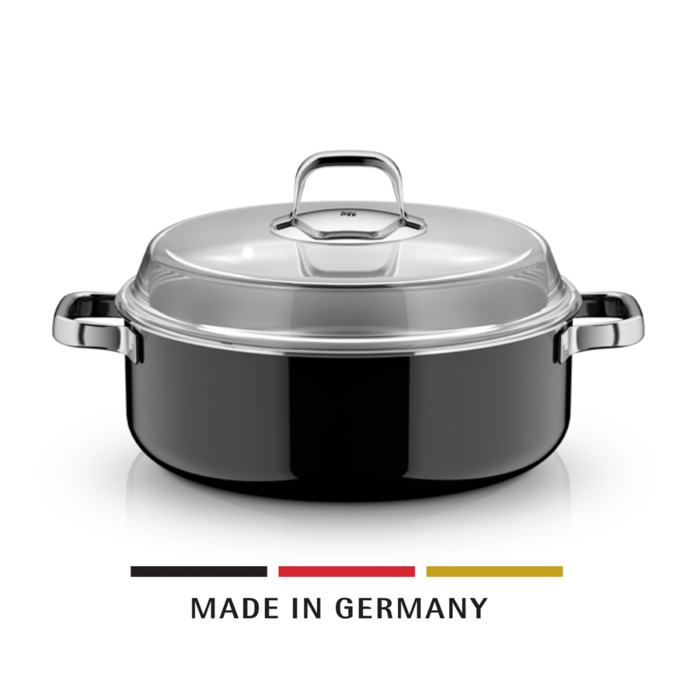 WMF Mineral Pro Round Roaster with Lid Black 28cm (4)