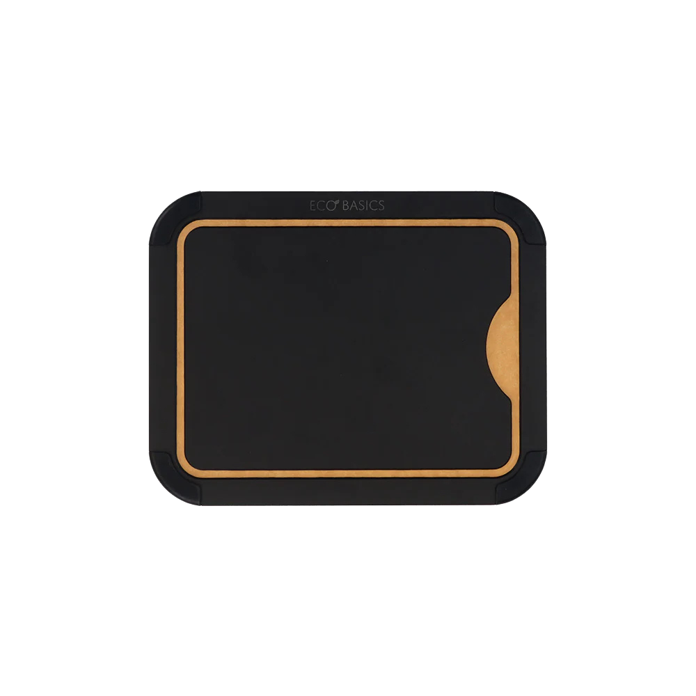 White Magic Eco Basics Carving Board with Groove Black 30cm (1)