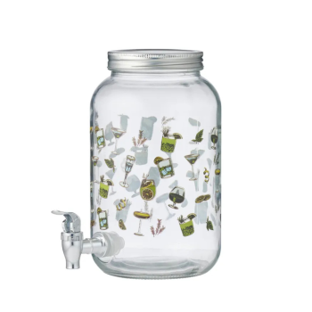 Assemble Gimlet Glass Dispenser 3.5L