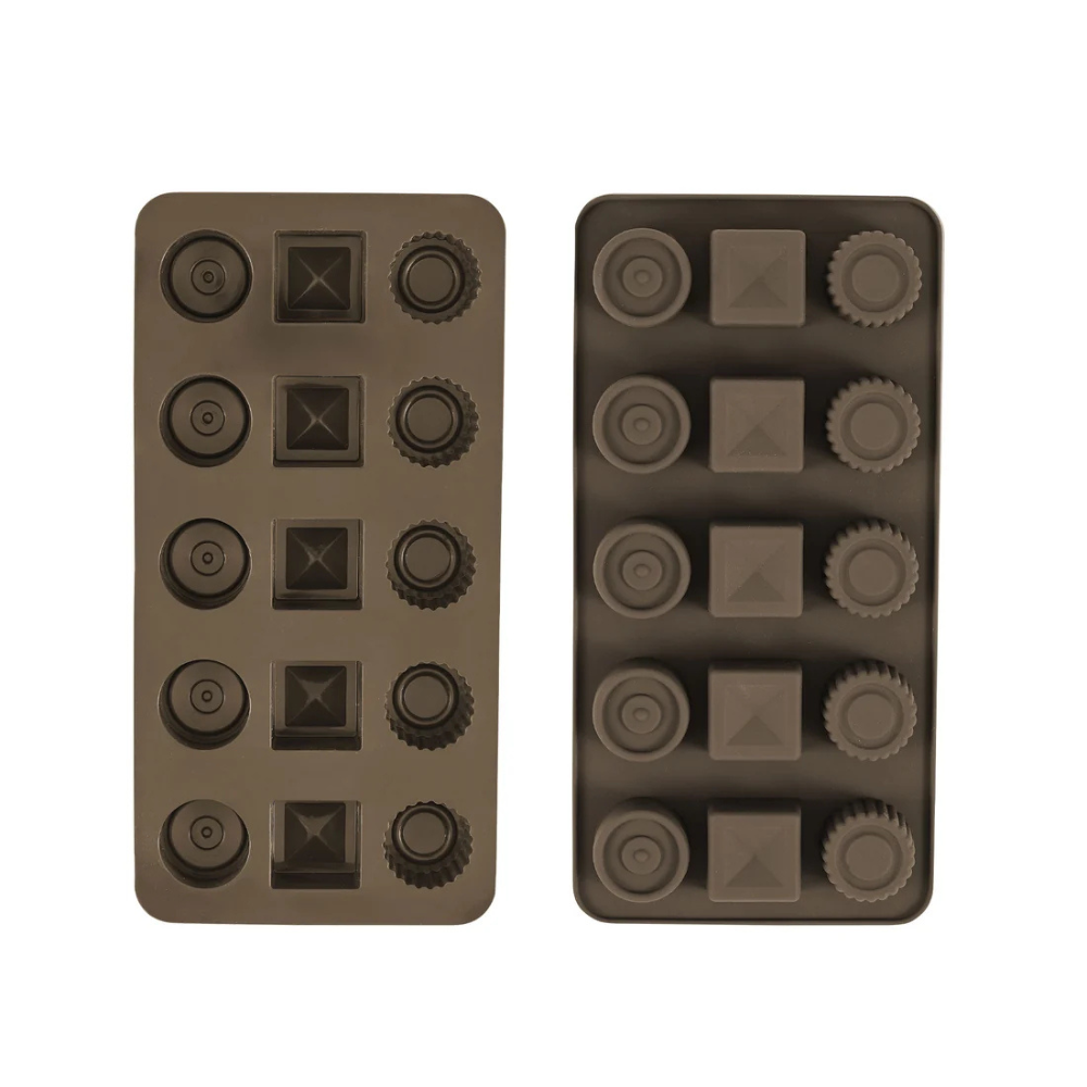 Avanti Silicone Chocolate Mould Set of 2 Multi