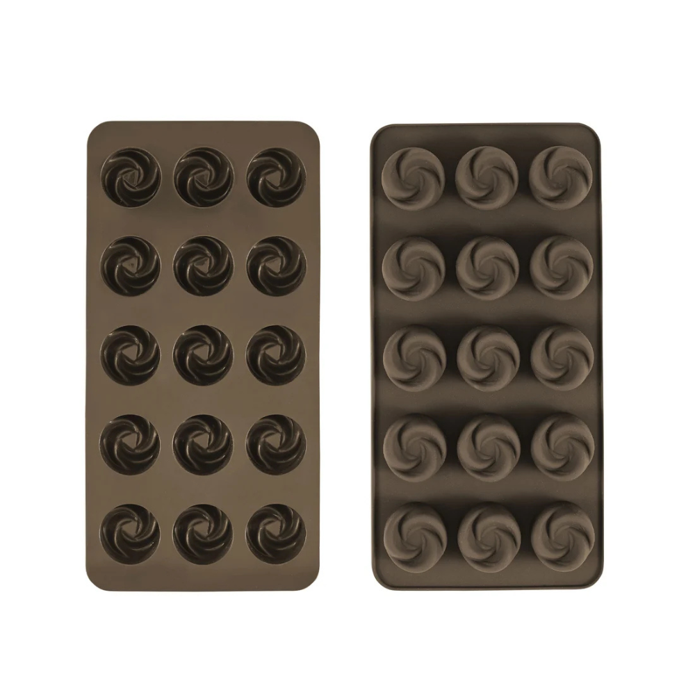 Avanti Silicone Chocolate Mould Set of 2 Swirl (1)