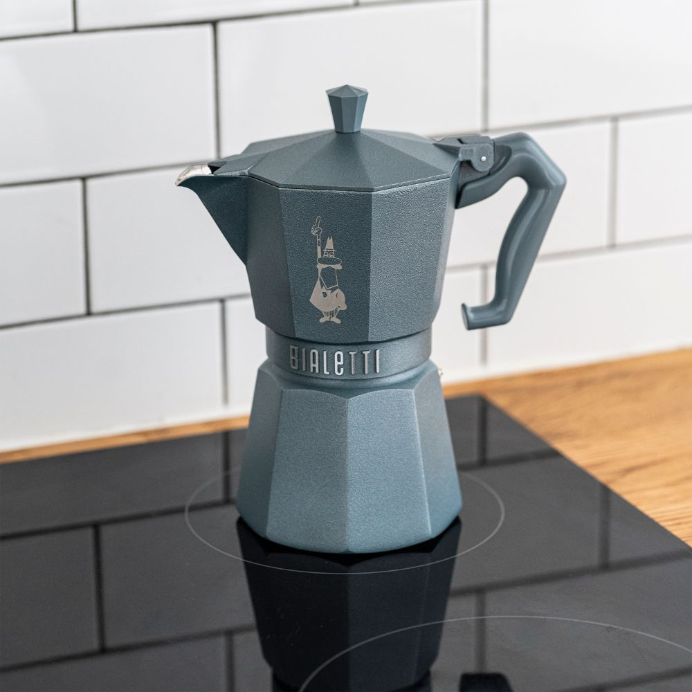 Bialetti Moka Exclusive Induction Grey 3 Cup (2)