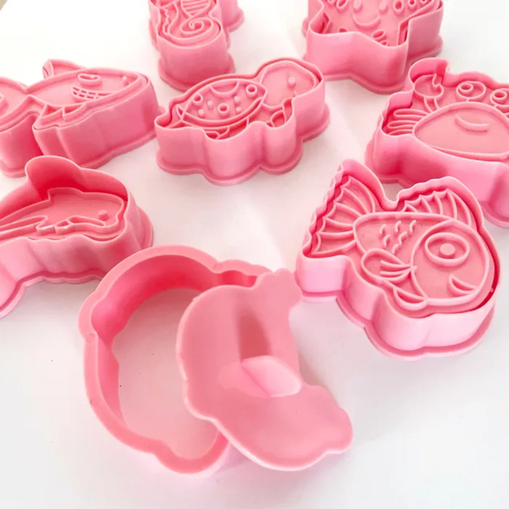 Cake Craft Cookie Cutters Ocean Set of 8 (2)