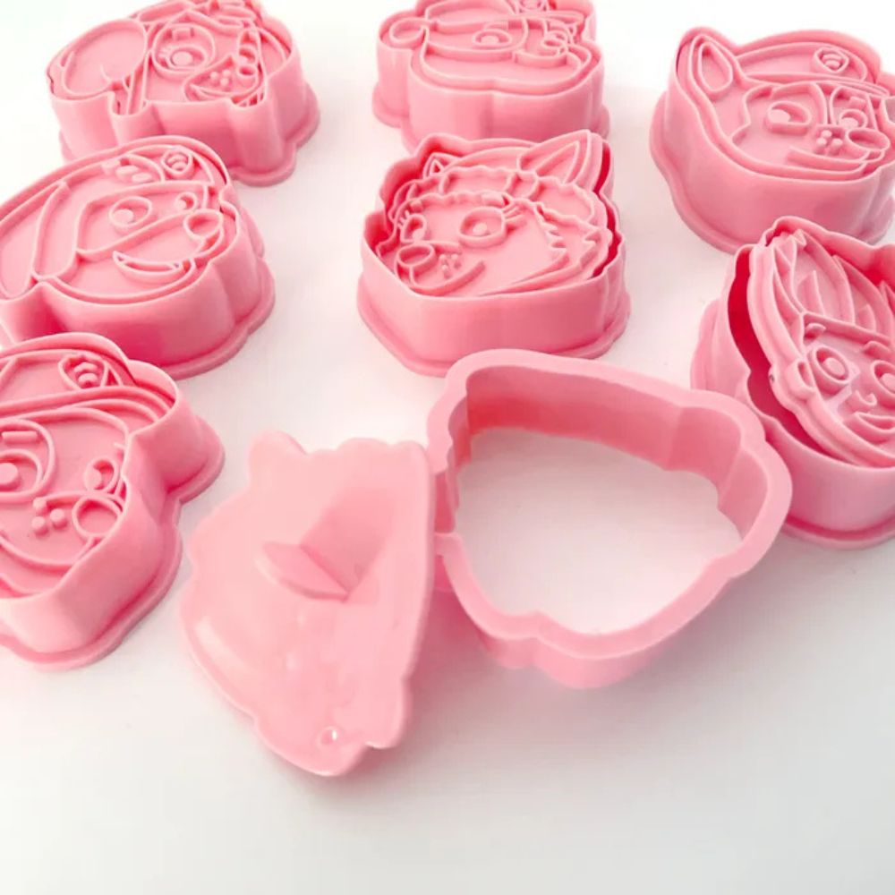 Cake Craft Cookie Cutters Paw Patrol Set of 8 (2)