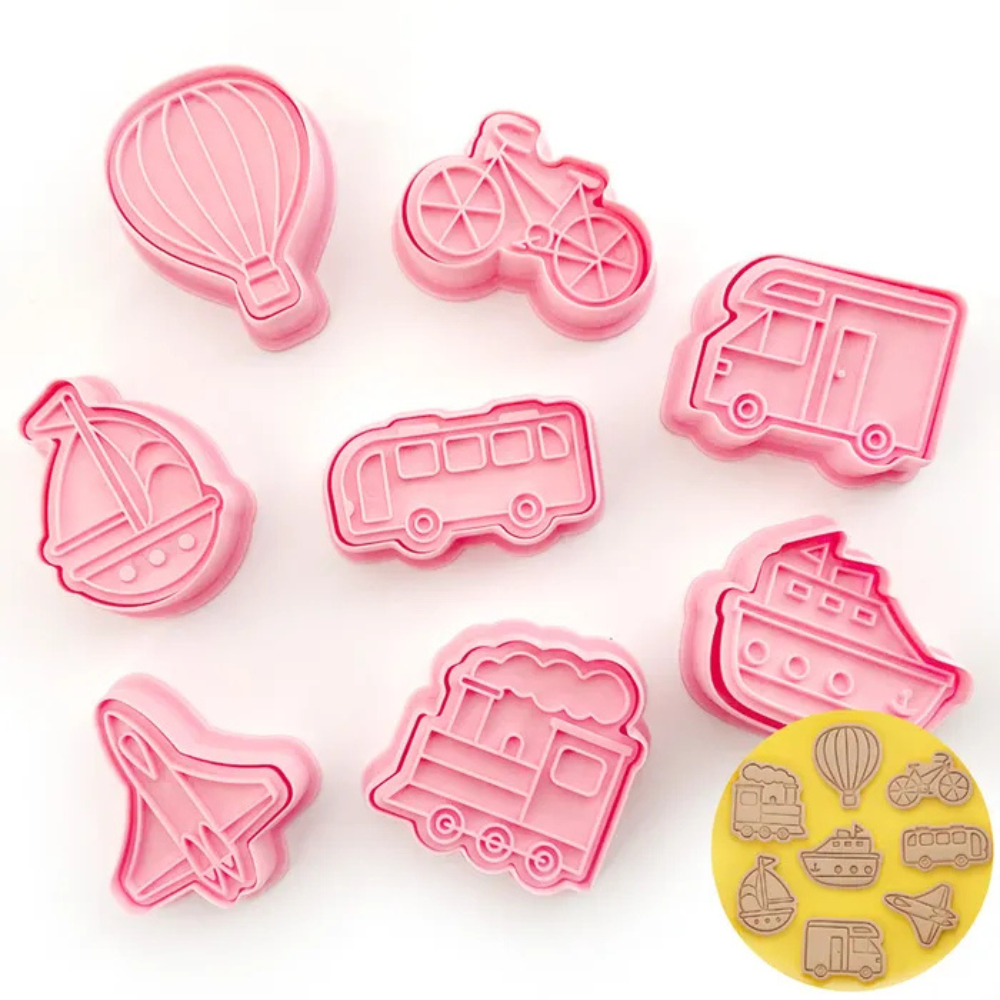 Cake Craft Cookie Cutters Travel Set of 8 (1)