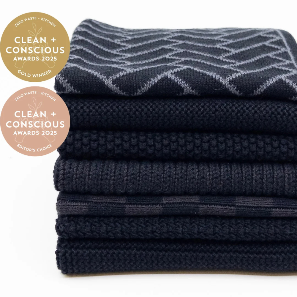 Ecovask Daily Use Dish Cloths 7 Pack Onyx (2)