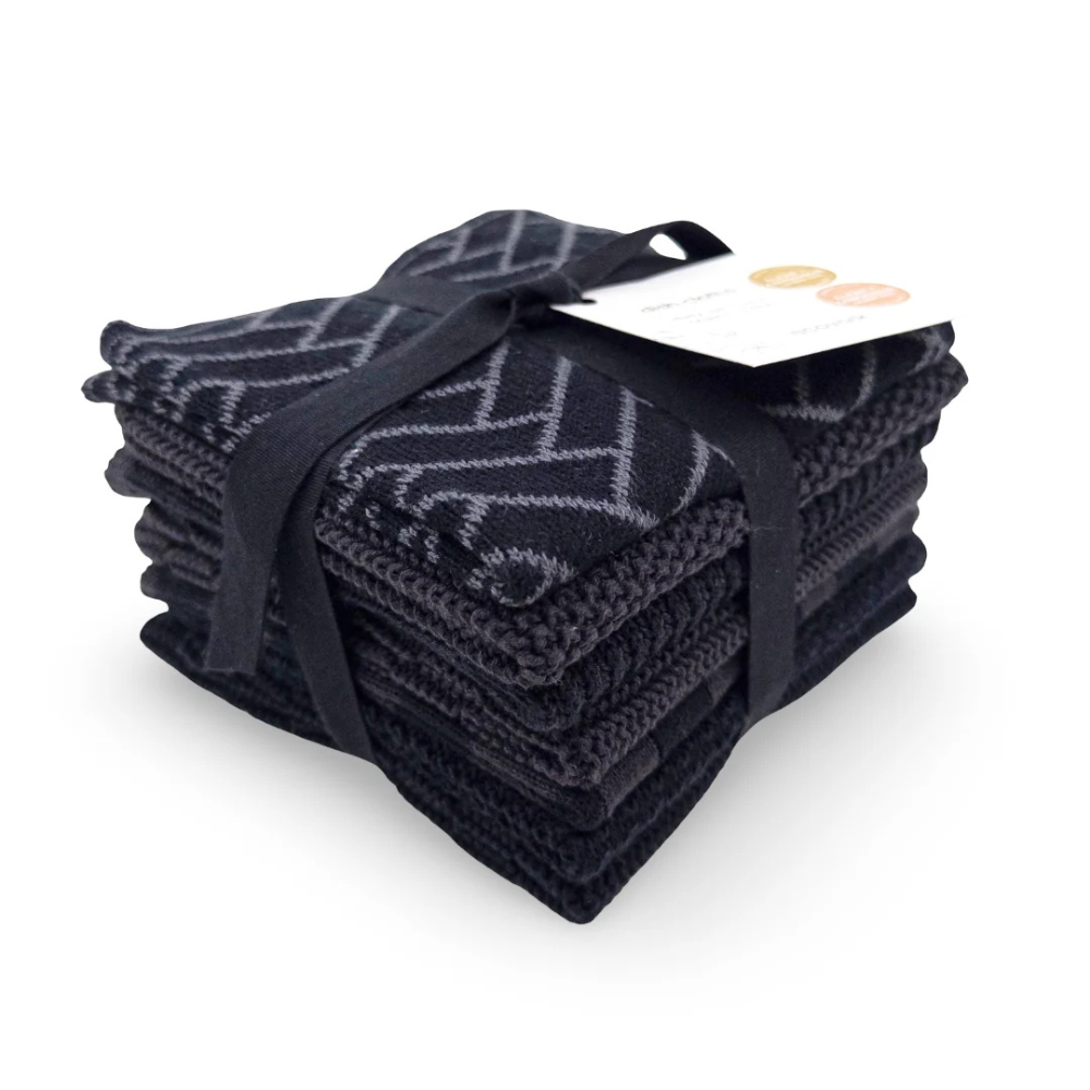 Ecovask Daily Use Dish Cloths 7 Pack Onyx (3)
