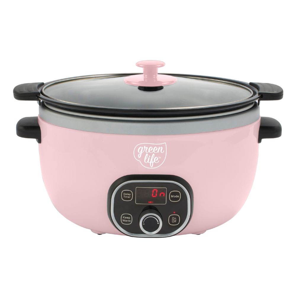 Greenlife Slow Cooker Duo Pink (1)