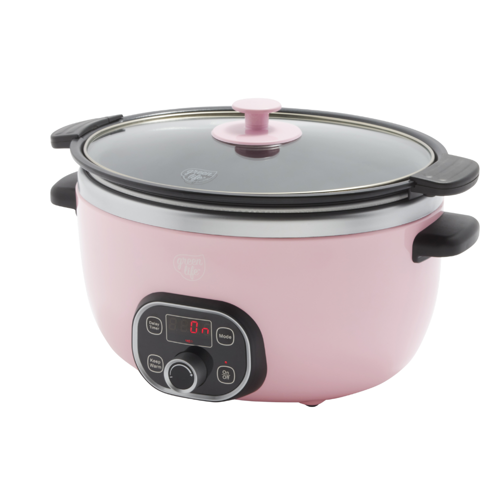 Greenlife Slow Cooker Duo Pink (2)