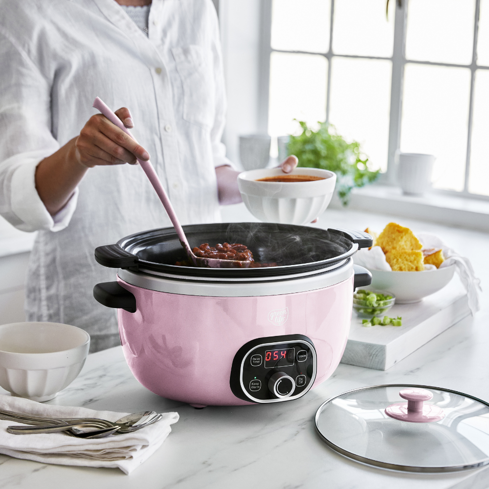 Greenlife Slow Cooker Duo Pink (7)