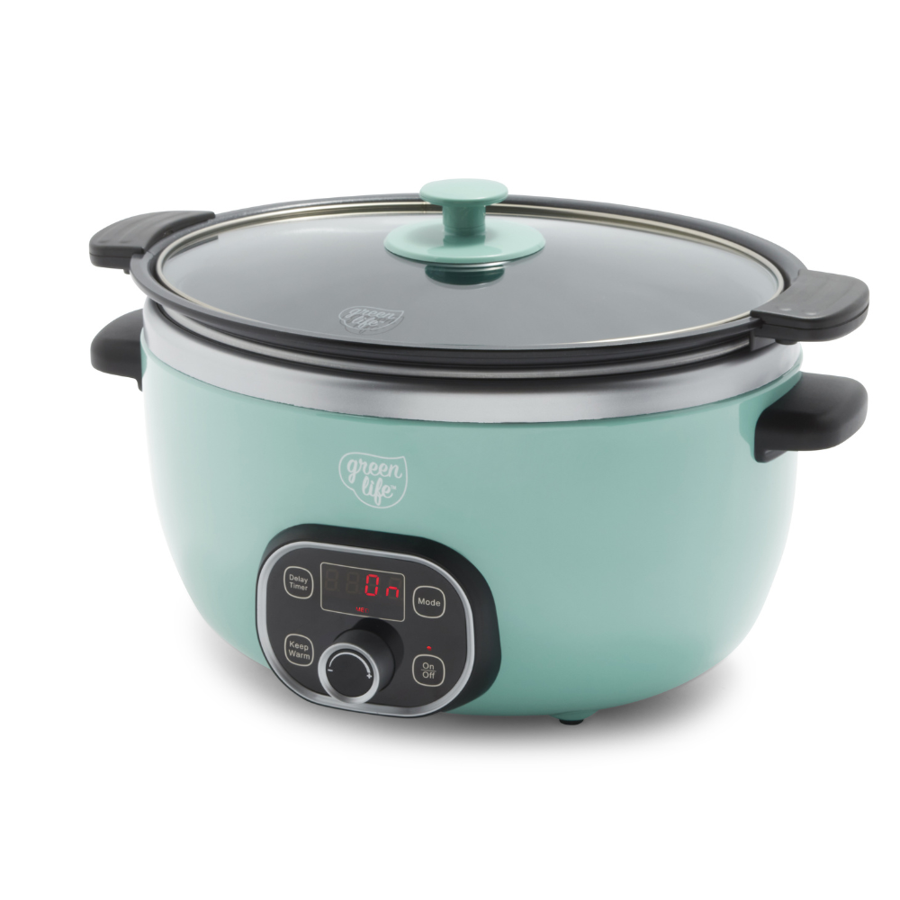 Greenlife Slow Cooker Duo Turquoise (2)