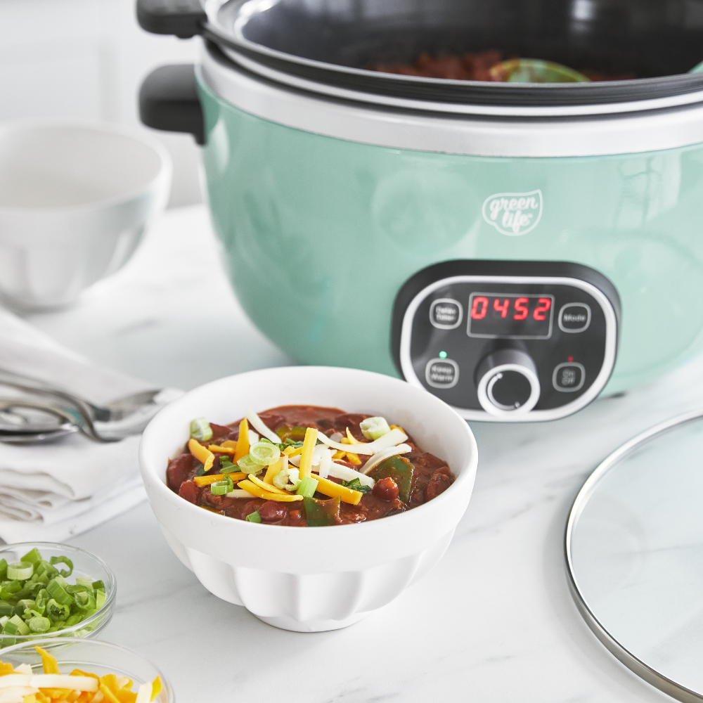 Greenlife Slow Cooker Duo Turquoise (7)
