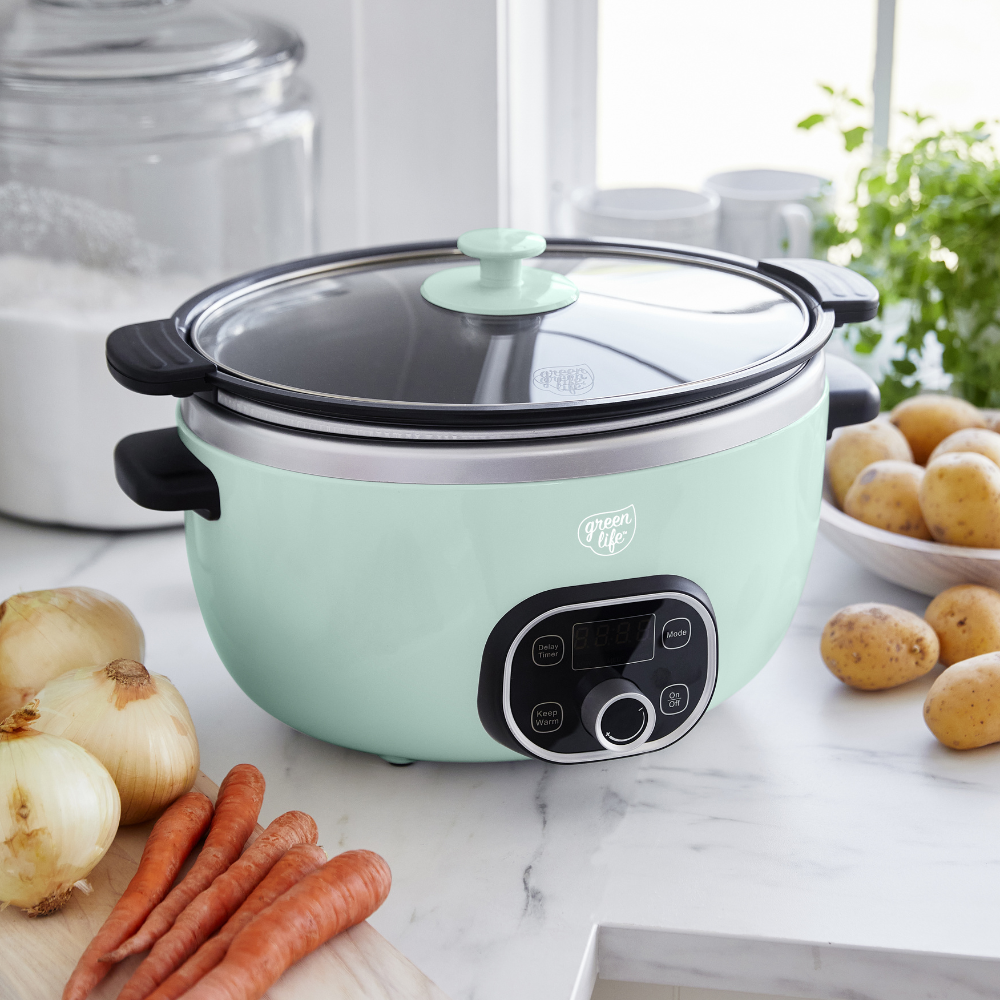 Greenlife Slow Cooker Duo Turquoise (8)