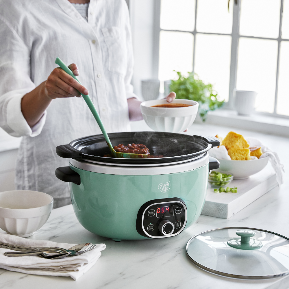 Greenlife Slow Cooker Duo Turquoise (9)