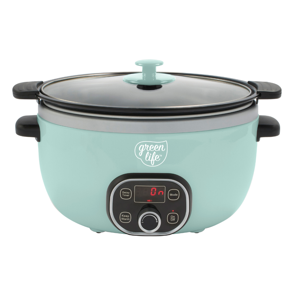 Greenlife Slow Cooker Duo Turquoise