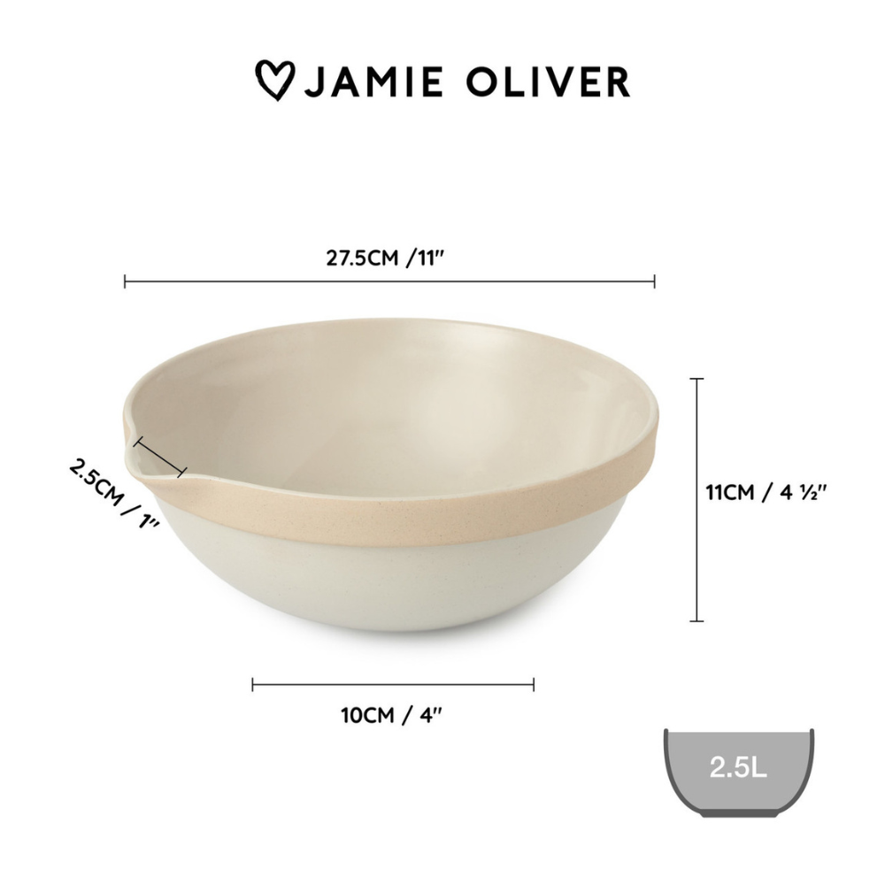 Jamie Oliver Big Love Mega Mixing Bowl White 27cm (4)