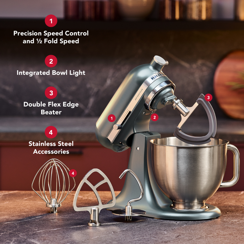 KitchenAid Artisan Plus KSM50 Stand Mixer Juniper (4)