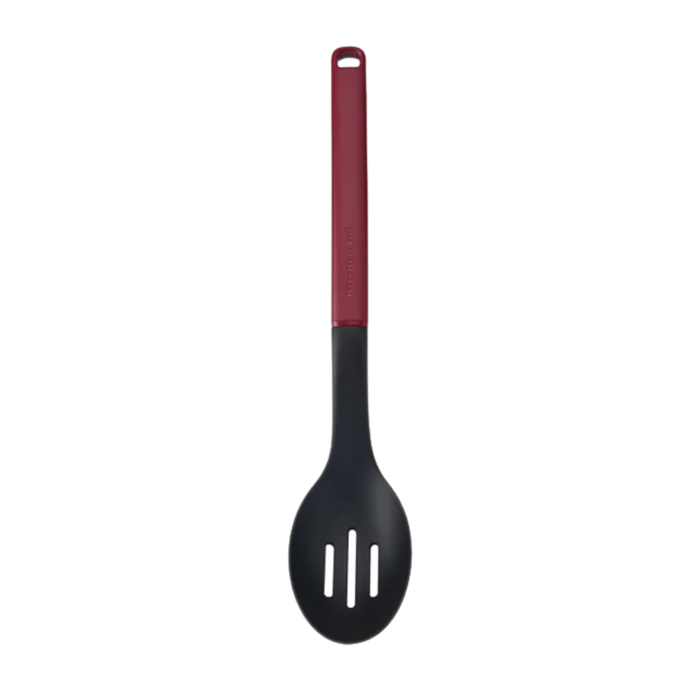 KitchenAid Slotted Spoon Empire Red 34cm (1)