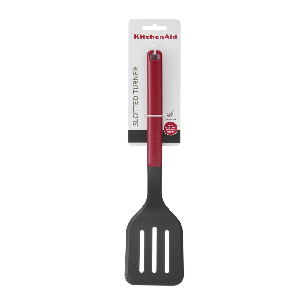 KitchenAid Slotted Turner Empire Red 34cm (3)