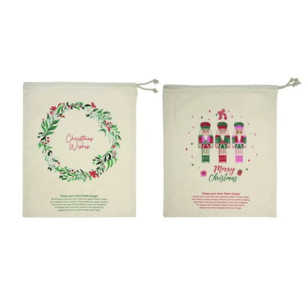 Ladelle Festive Fun Ham Bag 45x55cm