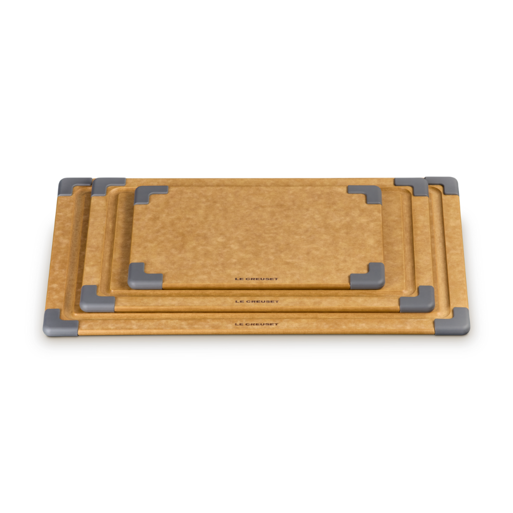 Le Creuset 3 Piece Paper Fibre Chopping Boards Set (4)