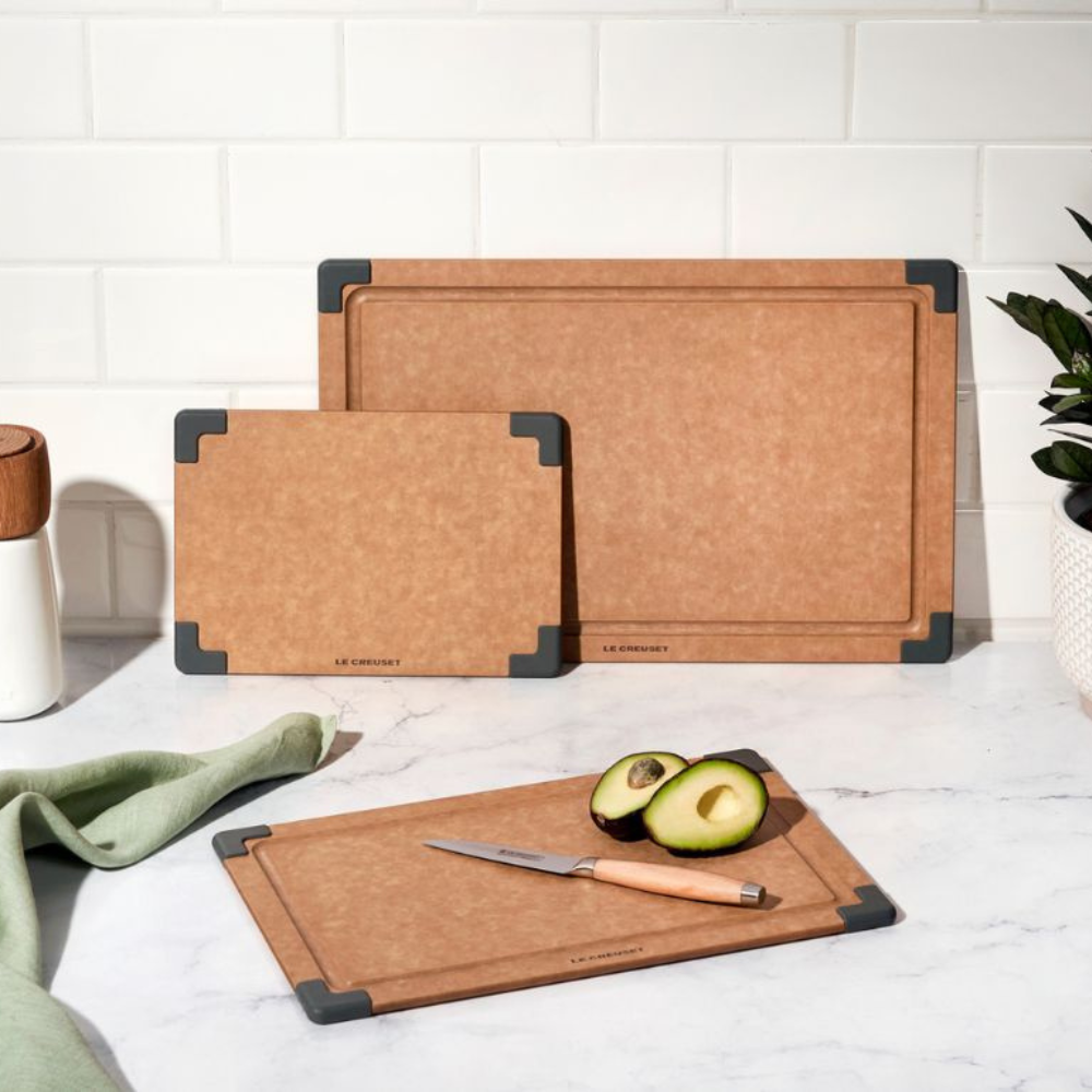 Le Creuset 3 Piece Paper Fibre Chopping Boards Set (5)