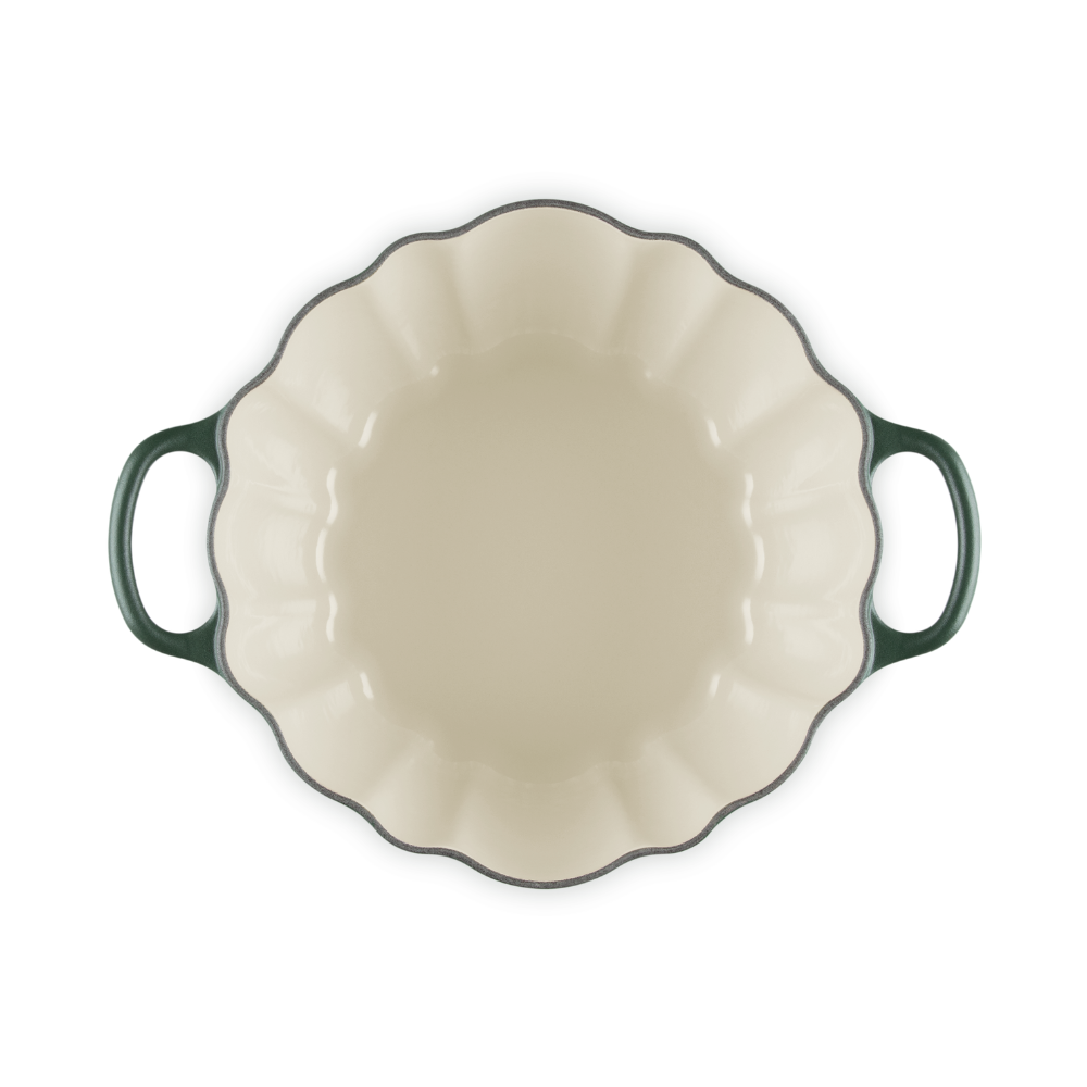 Le Creuset Cast Iron Casserole Pumpkin Forêt 24cm (5)