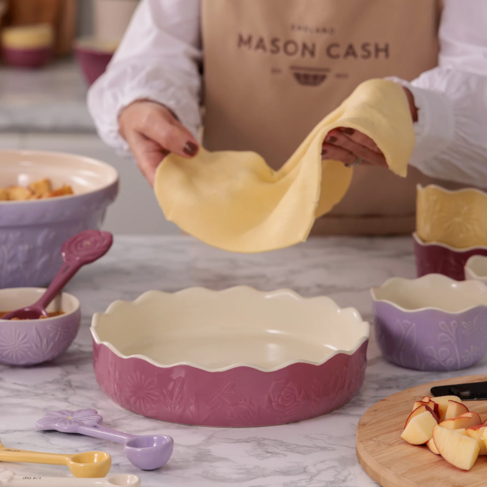 Mason Cash In the Meadow Pie Dish Pink 23cm (4)
