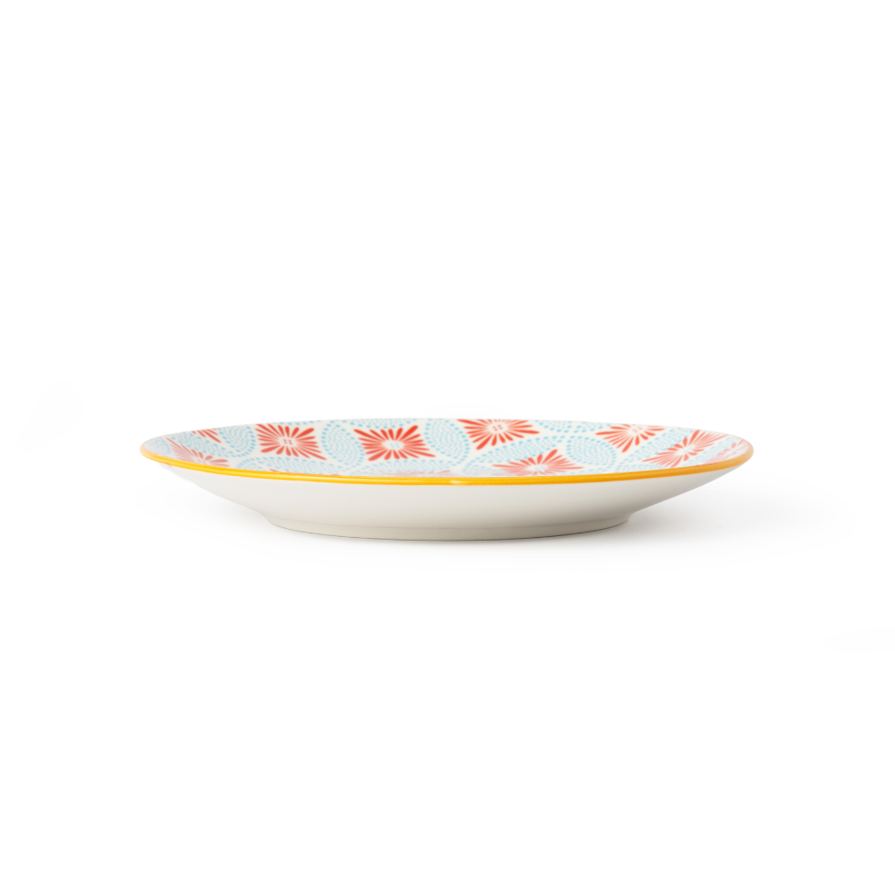Mikasa Side Plate Blue Mosaic 18cm (2)