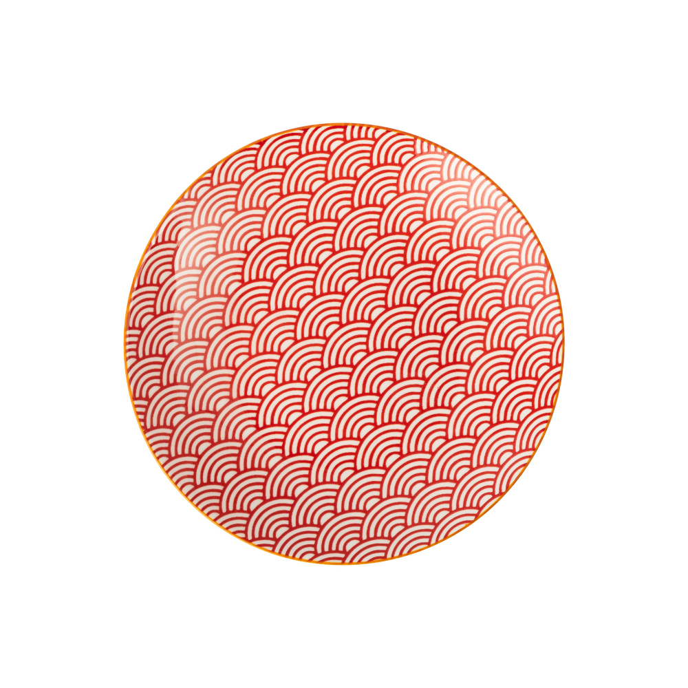 Mikasa Side Plate Red Arc 18cm (4)