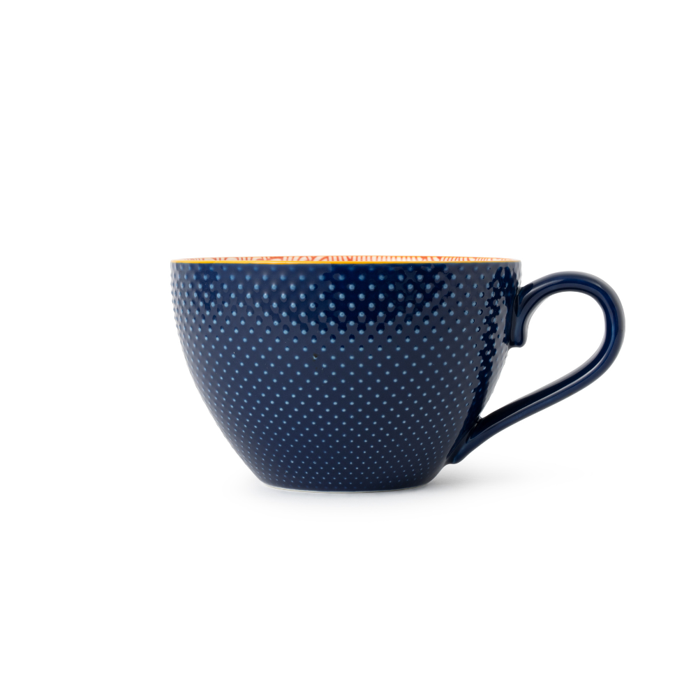 Mikasa Stoneware Mug 330ml Red & Blue Arc (2)
