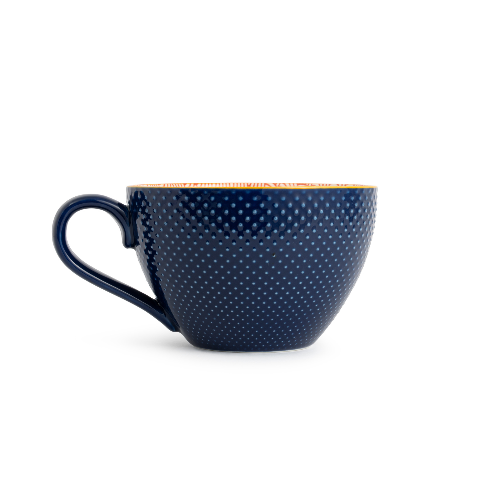 Mikasa Stoneware Mug 330ml Red & Blue Arc (3)