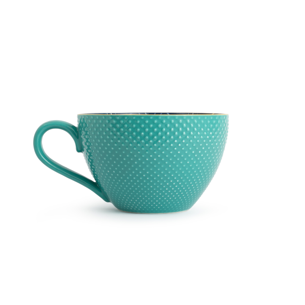 Mikasa Stoneware Mug Indigo Chevron 330ml (3)