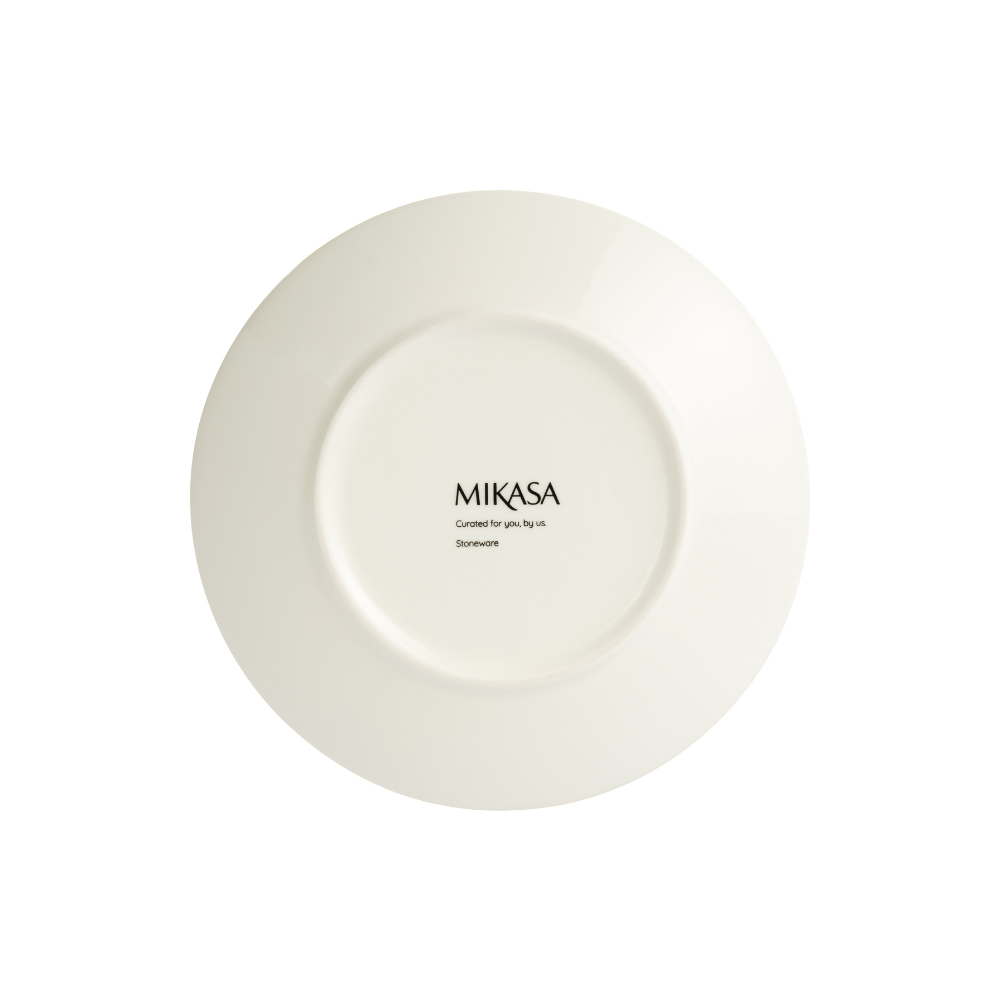 Mikasa Stoneware Side Plate Grey Floral 18cm (5)