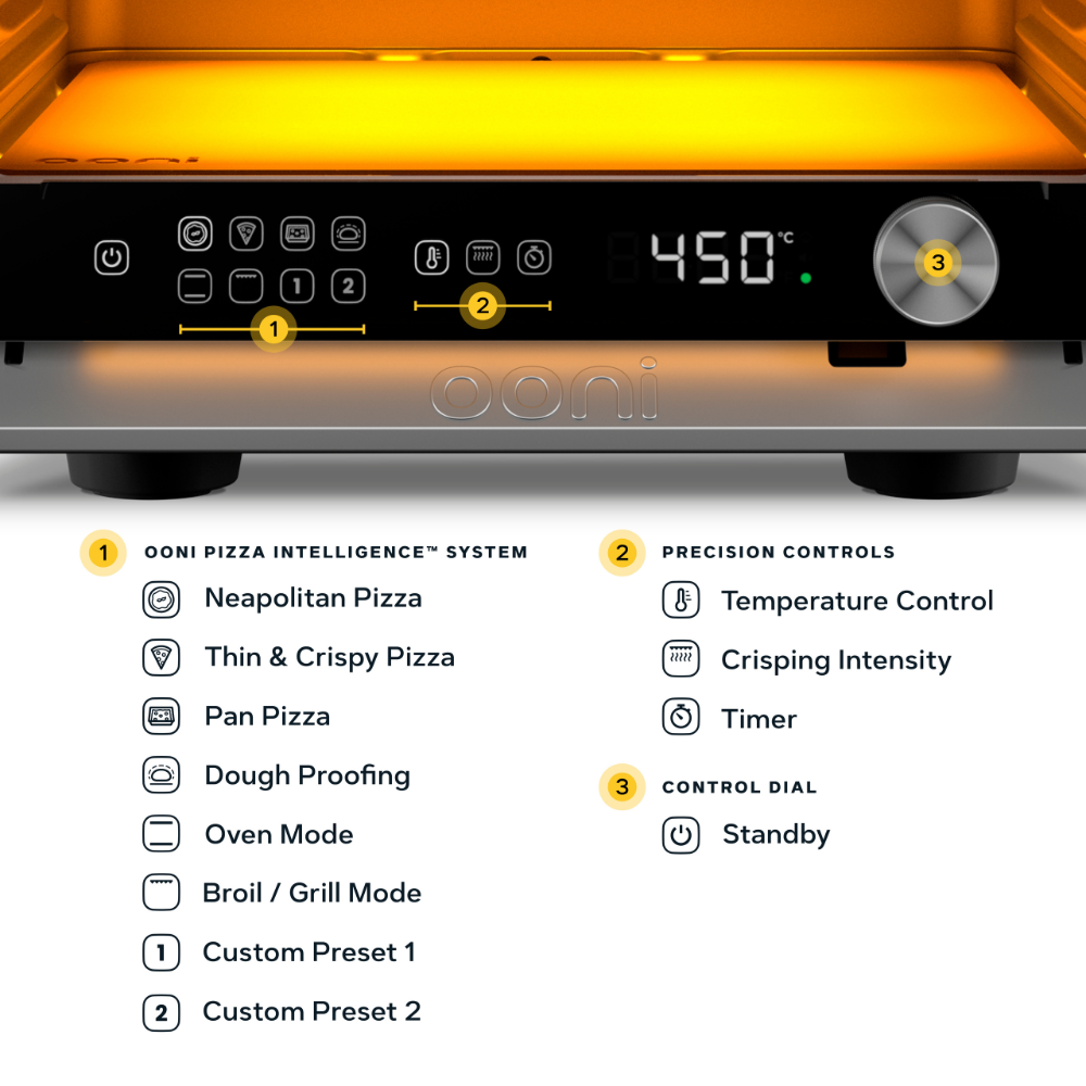 Ooni Volt 2 Indoor Electric Pizza Oven Charcoal (25)